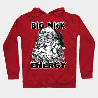 Big Nick Energy Retro Santa Hoodie